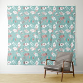 Gemütliche Winter Weihnachten Mittens Muster in Mi Wandteppich (Beispiel (Horizontal))