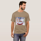 Gemütliche Winterferien-Grafik T-Shirt (Vorne ganz)