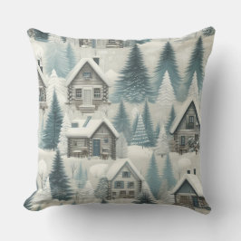 Gemütliche Winterhütte Kissen
