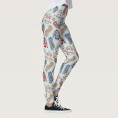 Gemütliche Winterpullover und Schals – Aquarell Leggings (Rechts)