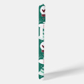 Gemütliche Winterweihnachtszittern im Grünen Case-Mate iPhone Hülle (Rückseite / Rechts)