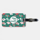 Gemütliche Winterweihnachtszittern im Grünen Gepäckanhänger (Rückseite horizontal)