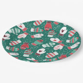 Gemütliche Winterweihnachtszittern im Grünen Pappteller (Schrägansicht)