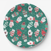 Gemütliche Winterweihnachtszittern im Grünen Pappteller (Vorderseite)