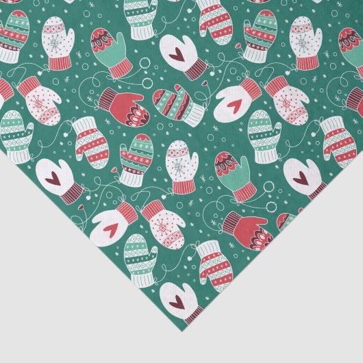 Gemütliche Winterweihnachtszittern im Grünen Seidenpapier (Ausschnitt)