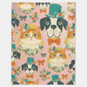 Gemütliche Wurfdecken Fleecedecke (Vorderseite)