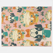 Gemütliche Wurfdecken Fleecedecke (Vorderseite (Horizontal))