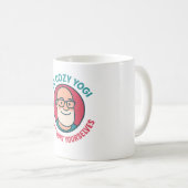 Gemütliche Yogi-Tasse Kaffeetasse (VorderseiteRechts)