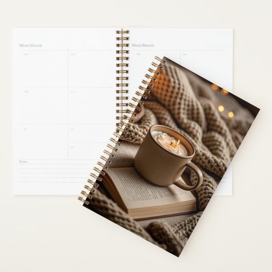 Gemütlicher Abend mit Kerzen und Decken Planer (Anzeige)