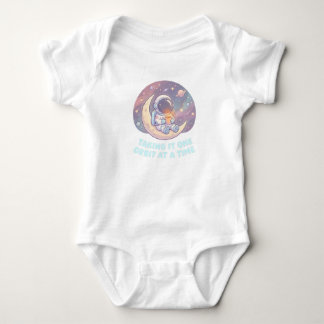 Gemütlicher Astronauten-Babysuit – Süßes Weltraum- Baby Strampler