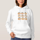 Gemütlicher Autumn Pumpkin Hoodie (Vorderseite)