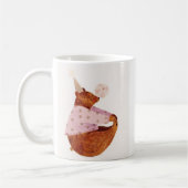 Gemütlicher Bären-Launen-Becher Kaffeetasse (Links)