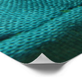 Gemütlicher Bartdrache Poster (Ecke)