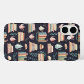 Gemütlicher Bibliothekszauber Case-Mate iPhone Hülle (Rückseite (Horizontal))