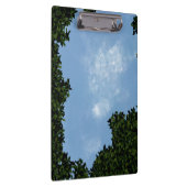Gemütlicher blauer Himmel Klemmbrett (Rechts)