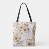 Gemütlicher Blumenbeutel Tasche (Rückseite)