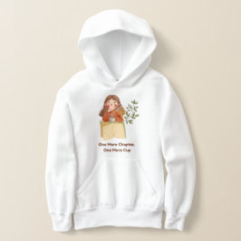 Gemütlicher Buch- und Kaffeeliebhaber Hoodie