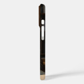 Gemütlicher Buchkatze Case-Mate iPhone Hülle (Rückseite / Links)