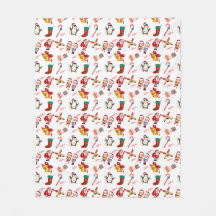 Gemütlicher Claus: Weihnachts-Snuggle-Blanket