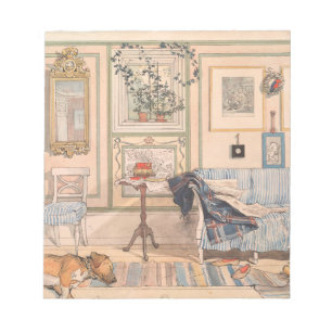 Gemütlicher Corner von Carl Larsson Notizblock