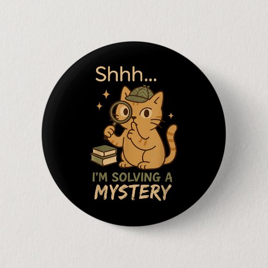Gemütlicher Crime Club Mystery Reader bucht ein Ge Button (Vorderseite)