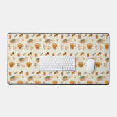 Gemütlicher Fall Schreibtischunterlage (Tastatur & Maus)