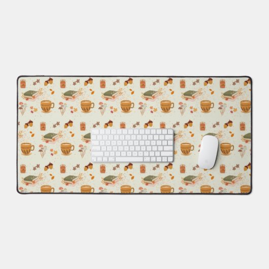 Gemütlicher Fall Schreibtischunterlage (Tastatur & Maus)