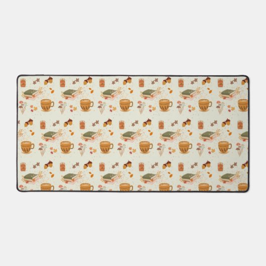 Gemütlicher Fall Schreibtischunterlage (Vorderseite)