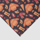 Gemütlicher Fall Seidenpapier (Detail)