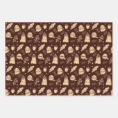 Gemütlicher Fall Spooky Geister Geschenkpapier Set (Vorderseite 3)