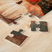 Gemütlicher Fall-Wald Puzzle (Seite)