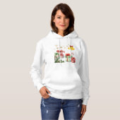 Gemütlicher Feiertags-Pullover-Sweatshirt Hoodie (Vorne ganz)