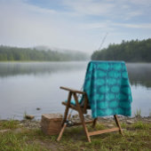 Gemütlicher Fischfang Fleece Blanket für Fischer