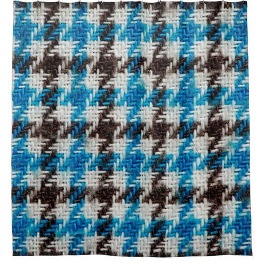 Gemütlicher Flanellstoff, texturaler Hintergrund. Duschvorhang (Vorderseite)