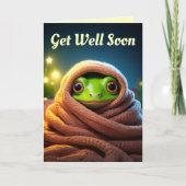 Gemütlicher Frog bekommt bald eine gute Karte: Kom Karte (Vorderseite)