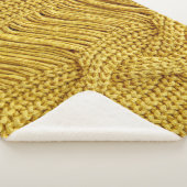 Gemütlicher Gelber Pullover: Texturierter Hintergr Sherpadecke (3/4)