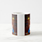 Gemütlicher Gnom-Kater Kaffeetasse (Mittel)