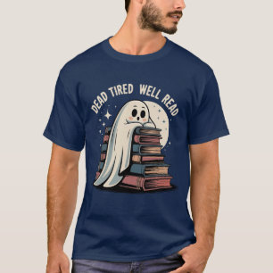 Gemütlicher Gothic-Toter, müde und belesen T-Shirt