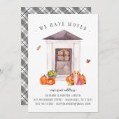 Gemütlicher Herbst | Ankündigung über den Umstieg  (Vorne/Hinten)