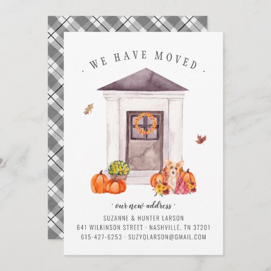 Gemütlicher Herbst | Ankündigung über den Umstieg  (Vorne/Hinten)