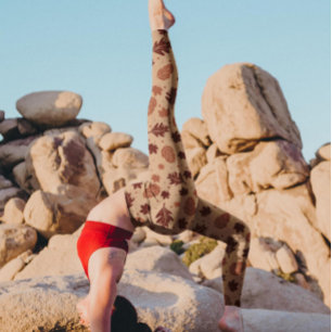 Gemütlicher Herbst Capri Leggings