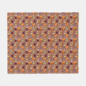 Gemütlicher Herbst Fleecedecke (Vorderseite (Horizontal))