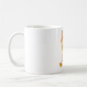 Gemütlicher Herbst-Fuchs-Becher Kaffeetasse (Links)