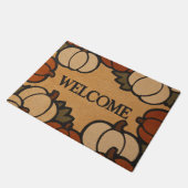 Gemütlicher Herbst Fußmatte (Schrägansicht)