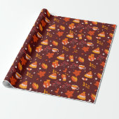 Gemütlicher Herbst Geschenkpapier (Ungerollt)