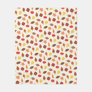 Gemütlicher Herbst-Herbstlaub Fleecedecke