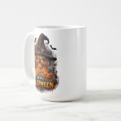 Gemütlicher Herbst-Kaffeebecher Kaffeetasse (Vorderseite Links)