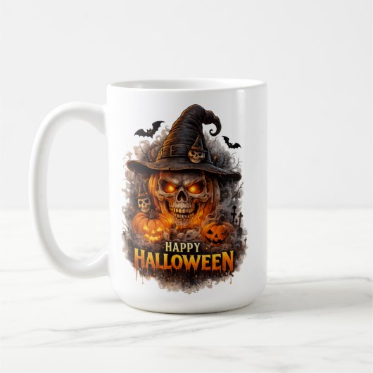 Gemütlicher Herbst-Kaffeebecher Kaffeetasse (Links)