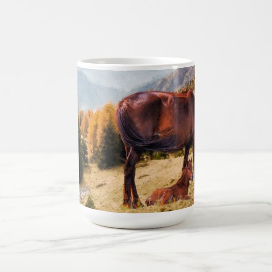 Gemütlicher Herbst Kaffeetasse (Mittel)