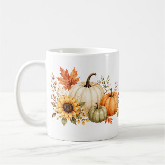 Gemütlicher Herbst-Kürbis-Becher Kaffeetasse